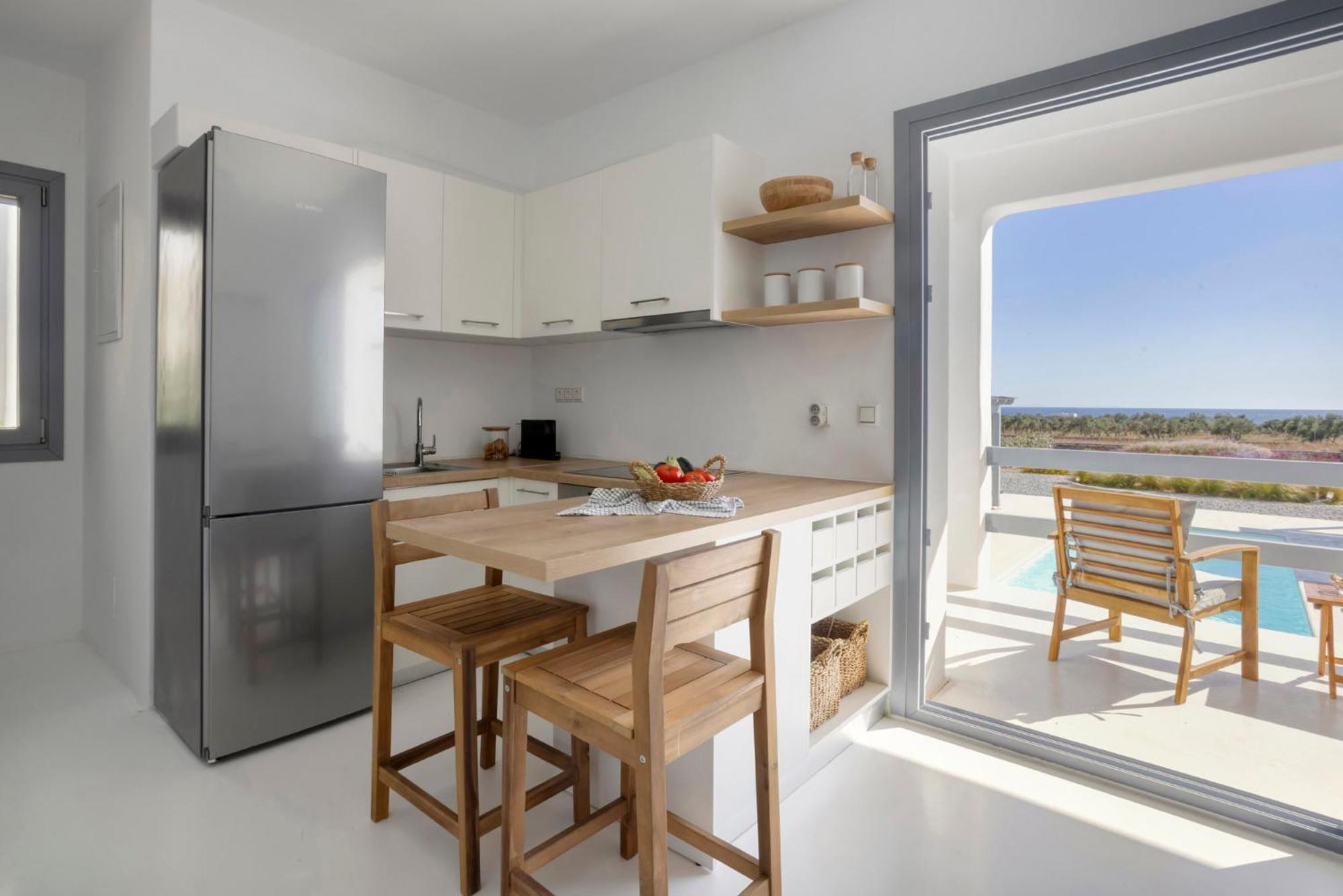Villa Dione, Private Pool & Seaview By Naxos Dunes Кастраки Экстерьер фото