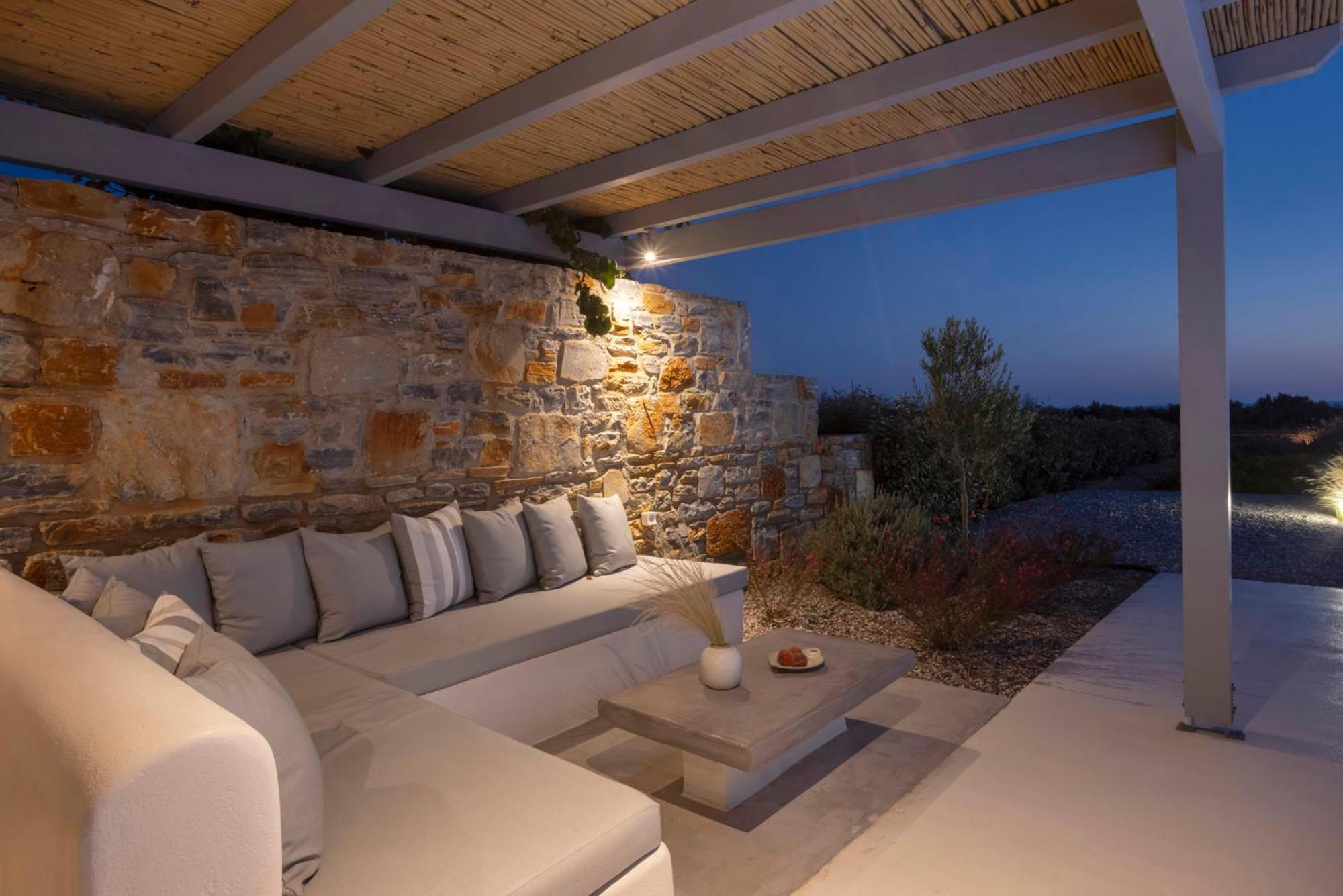 Villa Dione, Private Pool & Seaview By Naxos Dunes Кастраки Экстерьер фото